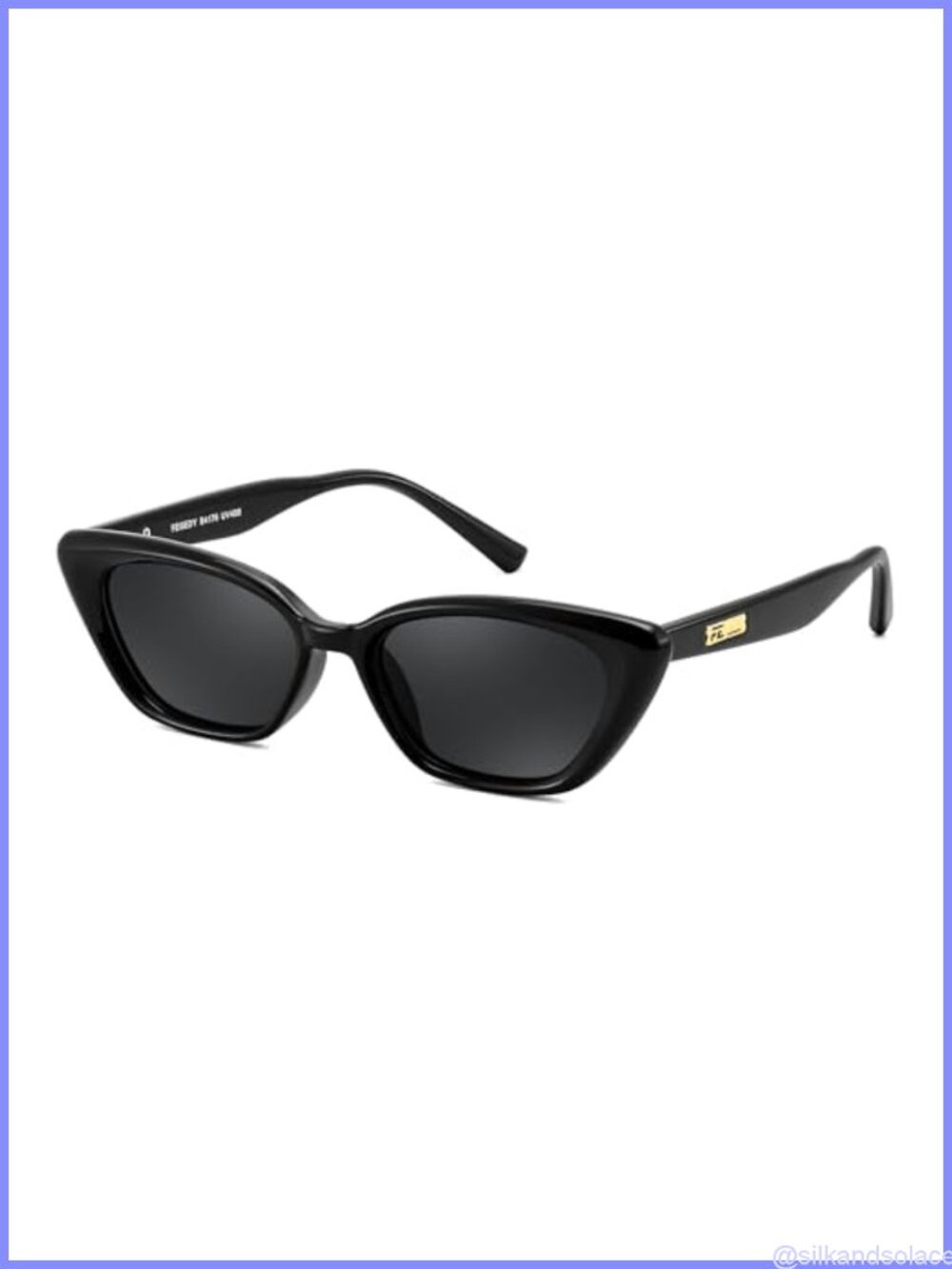 Polarized Cat Eye Sunglasses Retro Small Frame UV400